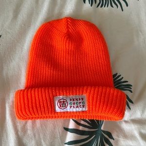 SENSE OF PLACE - neon beanie